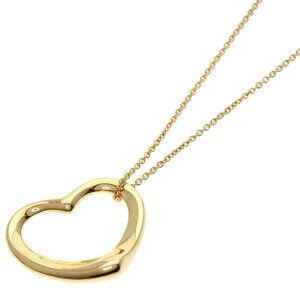 TIFFANY & Co. Heart Necklace 18K Yellow Gold
